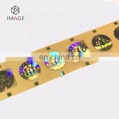 Gold Metalized Hologram Hot Stamping Foil for PVC Card photo-2