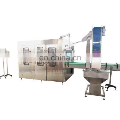 500-800BPH automatic 3L 5L 10L big bottle water rinsing filling capping screwing machine