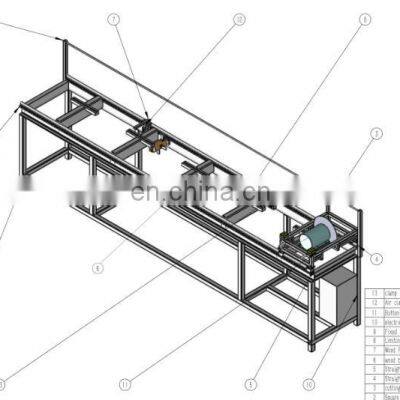 Customized Woodworking Machinery Single Side Slidig Panel Saw Machine For Log Sawmill