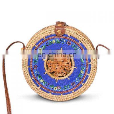 High Quality Rattan Bag Style Bohemian New Design Bali Handbag Beach Bag Straw WOven Wholesale photo-4