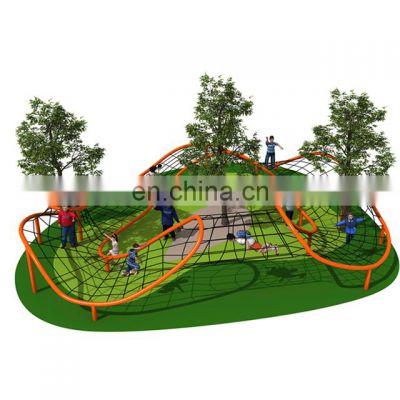 Children outdoor playground kids amusement park games outdoor climbing nets