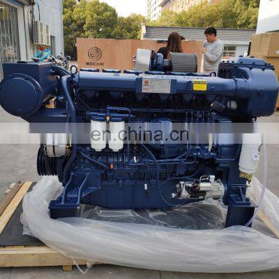 Motor marino eléctrico de 500 hp WP12C500-21E121 Motor diesel Weichai Motor diesel marino para barco photo-2
