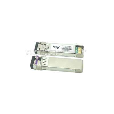 10Gb/s SFP+ DWDM 100km SFP Transceiver Fiber Optical Module