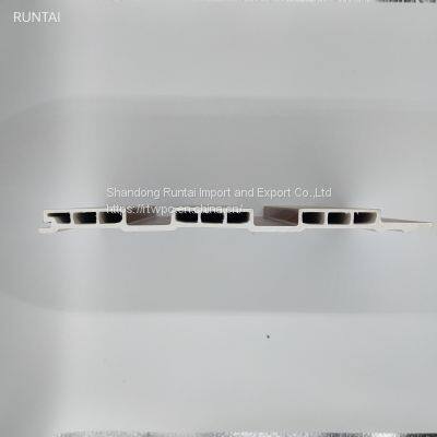 Easy Install Eco Wood Laminate Decorative Wall Cladding WPC Panels 195-12mm photo-5