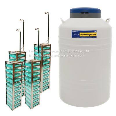 120L liquid nitrogen canister aluminum alloy liquid nitrogen tank