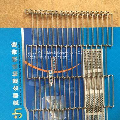 Type 304 stainless steel mesh belt corrosion resistant conveyor belt cleaning machine conveyor belt