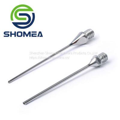 Shomea Customized small daimeter Stainless Steel phaco fragmentation Needle with luer lock