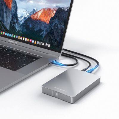 Portable Dual Slot Dual Protocol M.2 SSD Enclosure photo-2