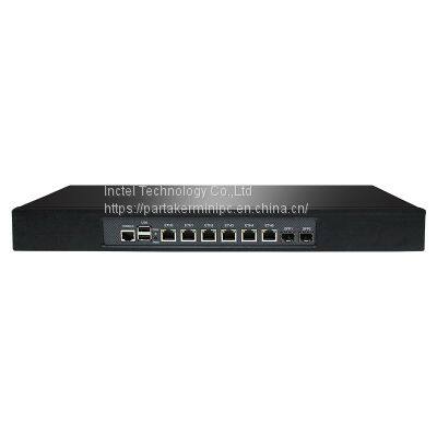1U 19 Inch Rack Mount Firewall Appliance B75 Xeon E3 1225V2 I7 3770 i5 3470 i3 3220 With 6 Ethernet 2 SFP PfSense OPNsense VPN photo-3