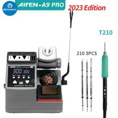 AIFEN A9 Pro 120W Soldering Station C210 C245 C115 Iron Tips