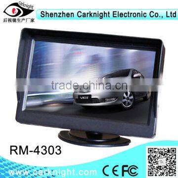 4.3 inch TFT LCD car rear view monitor