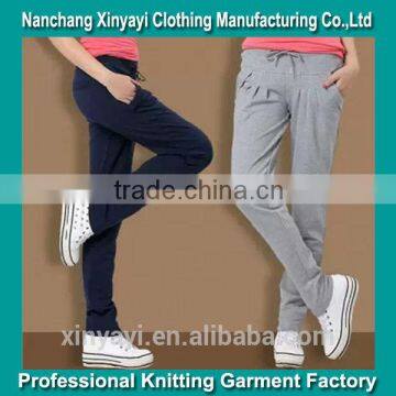 Wholesale Harem Pants/Little feet sweatpants/ladies casual pant sets