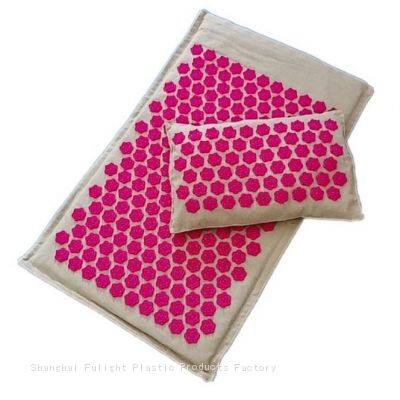 Acupressure Mat Set Acupuncture Point Massage Pillow Shakti mat