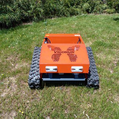 Remote Control Lawn Mower (VTC550-90) Remote Operated Wheel Lawn Cutter Machine China Manufacturer, Factory Direct Sales Radio Controlled Lawn Mower Robot photo-5