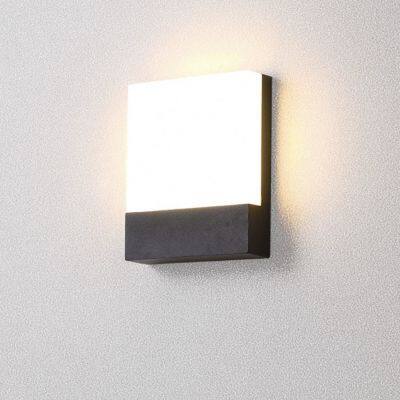 Outdoor wall light waterproof corridor stairs courtyard door outdoor LED super bright waterproof light balcony bathroom wall light induction light