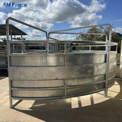 Welded Easily Assembled Horse Farm and Cattle Fencing Durable PVC Coated Panels Livestock Fence photo-2