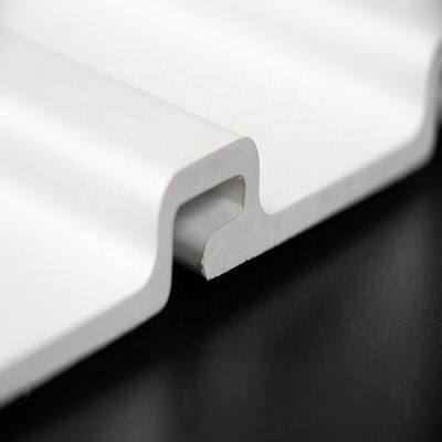 White Bracket Slatwall Pvc Panel Slatwall Pvc With Customized Size photo-2