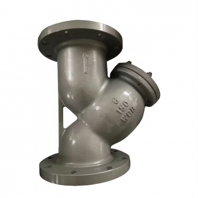 Usine de haute qualité, brides en acier coulé inoxydable WCB CF8 de 6 pouces, 150 lb ANSI, strainer en Y pour tuyaux industriels