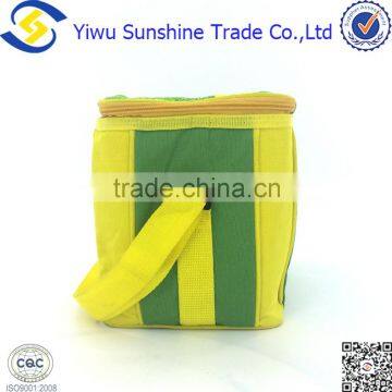 yellow and beautiful cool bag cooler bag for food