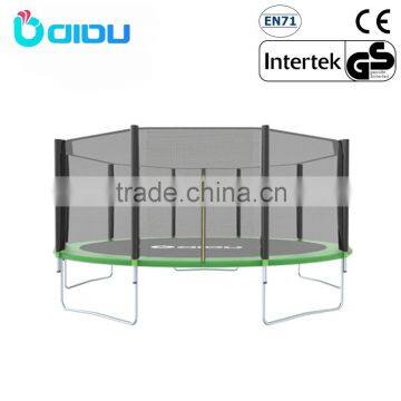 15ft round trampoline with safety net