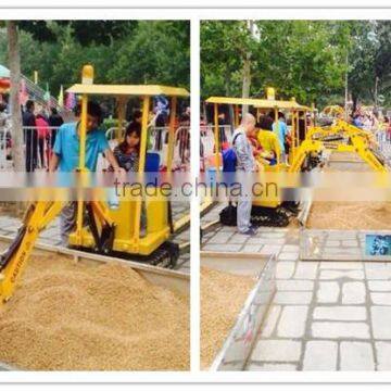 Best Sellling for Children Attraction Kids Mini Excavator photo-4