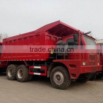 2015 howo sinotruck mining dump truck 6*4 70 tons for sale with free parts made in china