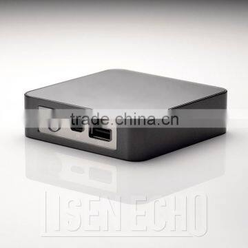 Hot Selling Mirror Panel Advertising Wireless Mobile Bank Power Charger photo-2