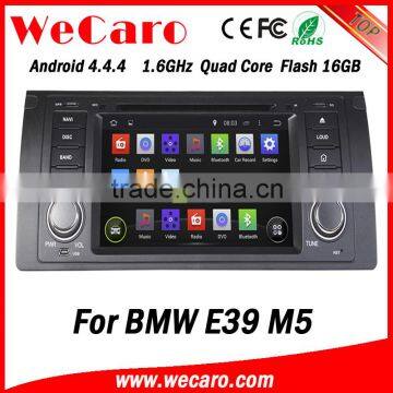 Newest Android 4.4.4 car multimedia system in dash car dvd player android gps for bmw e39 m5 1995-2003