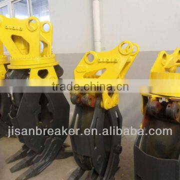 solid KAIYUAN hydraulic grapple,KAIYUAN log grapple,hydraulic rotating grapple