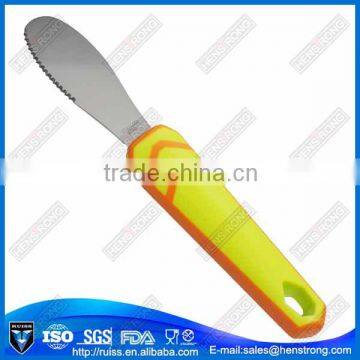 2015 new type stainless steel butter knife,cheese scraper