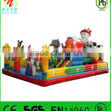 Happy camp inflatable fun city commercial inflatable amusement park