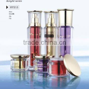 Acrylic Lotion Bottle Cosmetic Packaging acrylic bottle Manufacturer cream jar