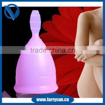 2015 Hot Selling 100% Platinum Medical Silicone Menstrual Cup, Reusable Lady Cup Menstrual Quality Choice photo-2