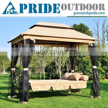 Outsunny Outdoor 3 Person Patio Gazebo Outdoor Canopy Garden Swing Bed                        
                                                Quality Choice