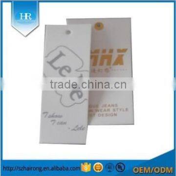 Custom High Quality Cardboard Hang Tag