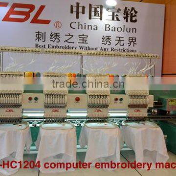 High Speed 4 heads hat embroidery machine for sale