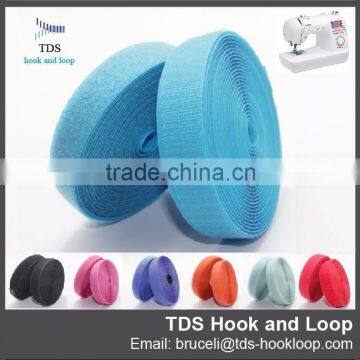 10-100mm multi color sew on hook and loop