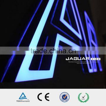 Waterproof Customized Acrylic Commercial Advertising Monochrome Alphabet Led Display Light Letter Sign Outdoor