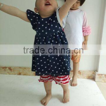 Pearl Dress Set for Baby Girls Independent Day Clothes 4th of July Patriotic Outfits Kid Ruffle Clothes Quality Choice Most Popular photo-4