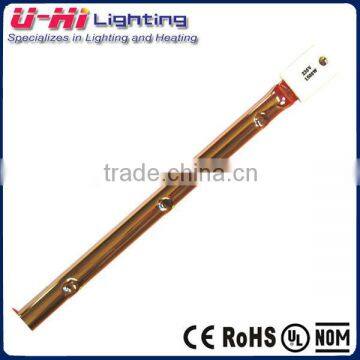 Gold Reflector IR heating lamp 230v,254mm,1000w, R7S