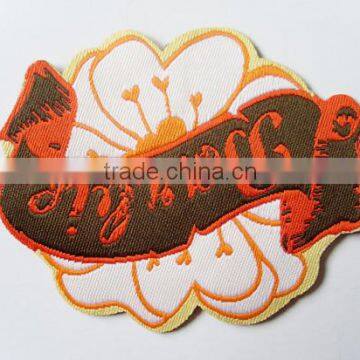 Customize colorful 3d embroidery patch flower patch