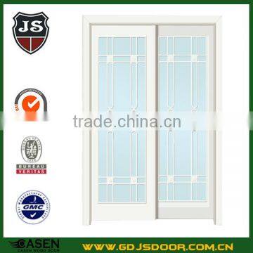 Economic Pear Timber Glass Interior Door photo-2
