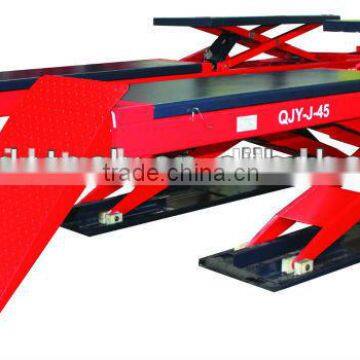 @ 4500kgs hydraulic scissor lift (QJY-J-45)