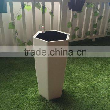 Hexagon Shape Plastic Flower Pots photo-2