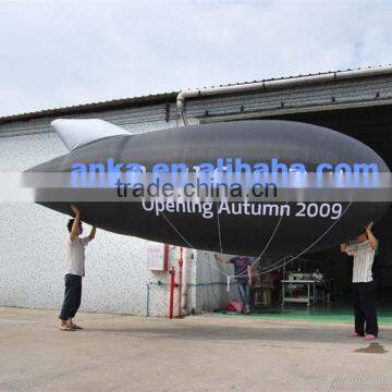 Self inflating large airship inflatable helium blimp balloon for event