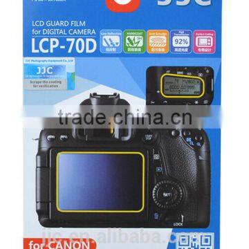 JJC Guard Film Protecotr LCP--70D PET Screen Protector For Canon 92% Light Transmiittance 3H