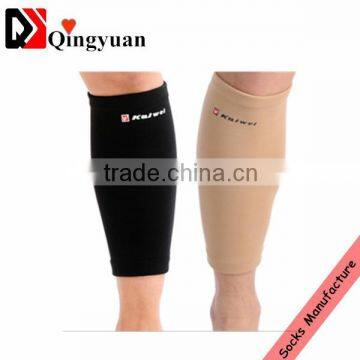 women men sport leg warmer with logo design