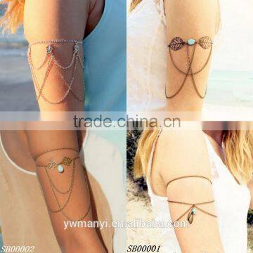 New Arrived China Fashion Gold Arm Bracelet for Women Fashion Fake Gold Bracelet A0002 photo-2