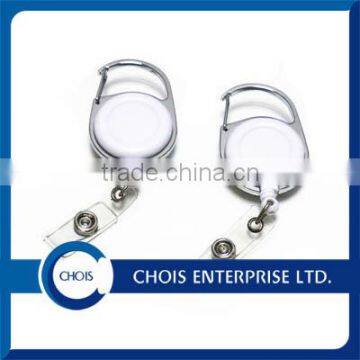 Promotional Roller Clip With Key Chain Customized Logo Retractable Roller Clip