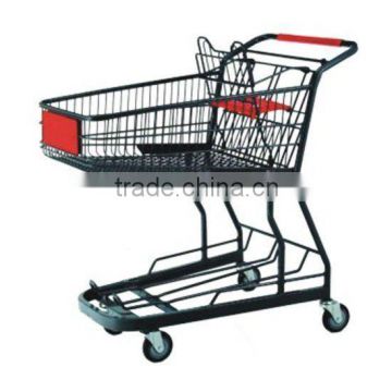 Japanese style Shopping Cart Supermarket Shopping Cart Shopping Trolleys& Carts